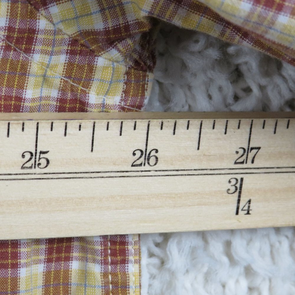 Nautica* Men's Short Sleeve Button‎ Down Curved Hem Pocket Chest Shirt~ Size XL - Picture 8 of 13